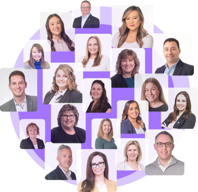 Un collage d'employés de Doane Grant Thornton